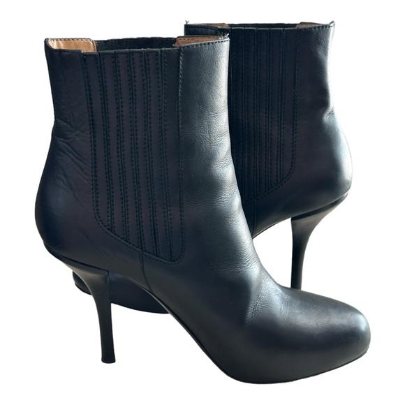 Vince Women's Kelly Black Stiletto Platform Boots Size 8 M - Picture 5 of 12